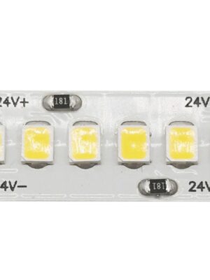 LED SMD STRIP 24VDC 28.8W/M 3000K 2910LM/M IP20 10MM Ra80 OSRAM 2835 240LEDS/M 3SDCM 5M REEL5YRS