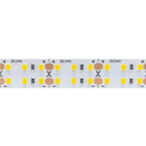LED SMD STRIP 24V DC 40W/M 3000K 4120LM/M IP20 15MM Ra80 OSRAM 2835 240LEDS/M 3SDCM 5M REEL 5YRS