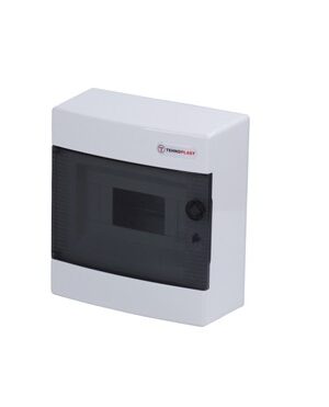 ΠΙΝΑΚΑΣ N8-C 8 ΘΕΣΕΩΝ 1 ΣΕΙΡΑ ΠΛΑΣΤΙΚΟΣ ΕΠΙΤΟΙΧΟΣ ΜΕ ΔΙΑΦΑΝΗ ΠΛΑΣΤΙΚΗ ΠΟΡΤΑ ΚΑΙ ΠΛΑΣΤΙΚΟ ΠΛΑΙΣΙΟ IP40