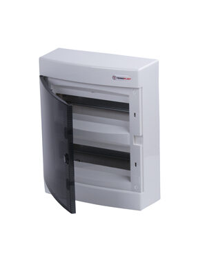 ΠΙΝΑΚΑΣ N24-C 24 ΘΕΣΕΩΝ 2 ΣΕΙΡΩΝ ΠΛΑΣΤΙΚΟΣ ΕΠΙΤΟΙΧΟΣ ΜΕ ΔΙΑΦΑΝΗ ΠΛΑΣΤΙΚΗ ΠΟΡΤΑ ΚΑΙ ΠΛΑΣΤΙΚΟ ΠΛΑΙΣΙΟ IP40