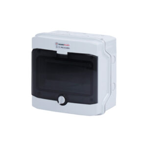 ΠΙΝΑΚΑΣ N8-D 8 ΘΕΣΕΩΝ 1 ΣΕΙΡΑ ΠΛΑΣΤΙΚΟΣ ΕΠΙΤΟΙΧΟΣ ΜΕ ΔΙΑΦΑΝΗ ΠΛΑΣΤΙΚΗ ΠΟΡΤΑ ΚΑΙ ΠΛΑΣΤΙΚΟ ΠΛΑΙΣΙΟ IP40