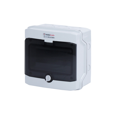 ΠΙΝΑΚΑΣ N8-D 8 ΘΕΣΕΩΝ 1 ΣΕΙΡΑ ΠΛΑΣΤΙΚΟΣ ΕΠΙΤΟΙΧΟΣ ΜΕ ΔΙΑΦΑΝΗ ΠΛΑΣΤΙΚΗ ΠΟΡΤΑ ΚΑΙ ΠΛΑΣΤΙΚΟ ΠΛΑΙΣΙΟ IP40