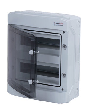 ΠΙΝΑΚΑΣ N24-D 24 ΘΕΣΕΩΝ 2 ΣΕΙΡΩΝ ΠΛΑΣΤΙΚΟΣ ΕΠΙΤΟΙΧΟΣ ΜΕ ΔΙΑΦΑΝΗ ΠΛΑΣΤΙΚΗ ΠΟΡΤΑ ΚΑΙ ΠΛΑΣΤΙΚΟ ΠΛΑΙΣΙΟ IP65