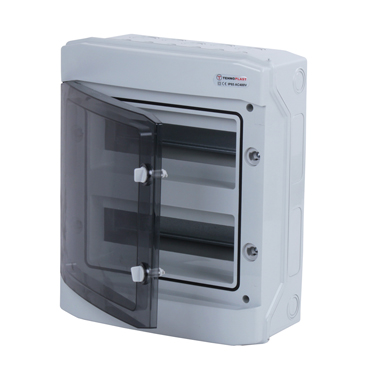 ΠΙΝΑΚΑΣ N24-D 24 ΘΕΣΕΩΝ 2 ΣΕΙΡΩΝ ΠΛΑΣΤΙΚΟΣ ΕΠΙΤΟΙΧΟΣ ΜΕ ΔΙΑΦΑΝΗ ΠΛΑΣΤΙΚΗ ΠΟΡΤΑ ΚΑΙ ΠΛΑΣΤΙΚΟ ΠΛΑΙΣΙΟ IP65