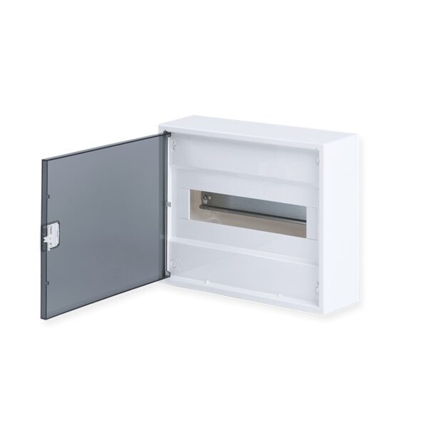 ΠΙΝΑΚΑΣ N12A-ALFA 12 ΘΕΣΕΩΝ 1 ΣΕΙΡΑ ΠΛΑΣΤΙΚΟΣ ΕΠΙΤΟΙΧΟΣ ΜΕ ΔΙΑΦΑΝΗ ΠΛΑΣΤΙΚΗ ΠΟΡΤΑ ΚΑΙ ΠΛΑΣΤΙΚΟ ΠΛΑΙΣΙΟ IP40