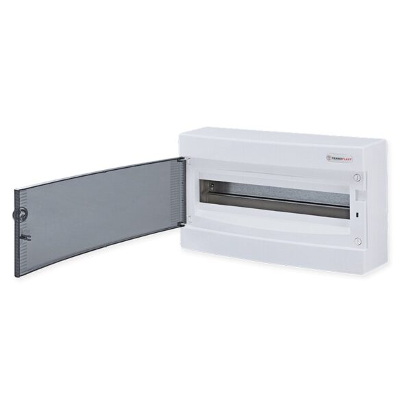 ΠΙΝΑΚΑΣ N18-C 18 ΘΕΣΕΩΝ 1 ΣΕΙΡΑ ΠΛΑΣΤΙΚΟΣ ΕΠΙΤΟΙΧΟΣ ΜΕ ΔΙΑΦΑΝΗ ΠΛΑΣΤΙΚΗ ΠΟΡΤΑ ΚΑΙ ΠΛΑΣΤΙΚΟ ΠΛΑΙΣΙΟ IP40