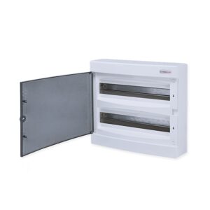 ΠΙΝΑΚΕΣ N2X18C 36 ΘΕΣΕΩΝ 2 ΣΕΙΡΩΝ ΠΛΑΣΤΙΚΟΙ ΕΠΙΤΟΙΧΟΙ ΜΕ ΔΙΑΦΑΝΗ ΠΛΑΣΤΙΚΗ ΠΟΡΤΑ ΚΑΙ ΠΛΑΣΤΙΚΟ ΠΛΑΙΣΙΟ IP40