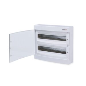 ΠΙΝΑΚΕΣ N2X18CW 36 ΘΕΣΕΩΝ 2 ΣΕΙΡΩΝ ΠΛΑΣΤΙΚΟΙ ΕΠΙΤΟΙΧΟΙ ΜΕ ΔΙΑΦΑΝΗ ΠΛΑΣΤΙΚΗ ΠΟΡΤΑ ΚΑΙ ΠΛΑΣΤΙΚΟ ΠΛΑΙΣΙΟ IP40