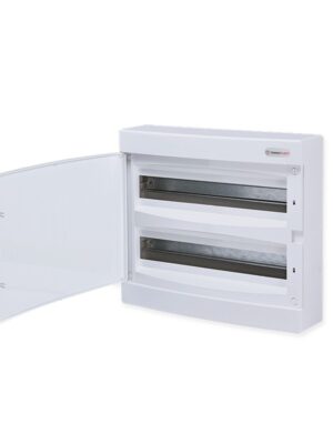 ΠΙΝΑΚΕΣ N2X18CW 36 ΘΕΣΕΩΝ 2 ΣΕΙΡΩΝ ΠΛΑΣΤΙΚΟΙ ΕΠΙΤΟΙΧΟΙ ΜΕ ΔΙΑΦΑΝΗ ΠΛΑΣΤΙΚΗ ΠΟΡΤΑ ΚΑΙ ΠΛΑΣΤΙΚΟ ΠΛΑΙΣΙΟ IP40