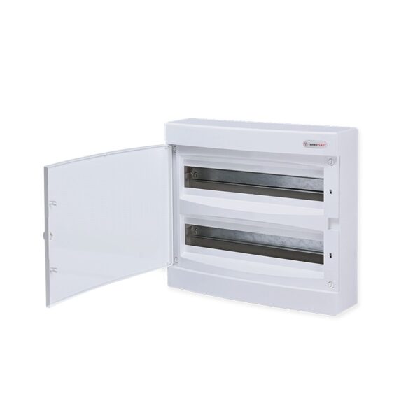 ΠΙΝΑΚΕΣ N2X18CW 36 ΘΕΣΕΩΝ 2 ΣΕΙΡΩΝ ΠΛΑΣΤΙΚΟΙ ΕΠΙΤΟΙΧΟΙ ΜΕ ΔΙΑΦΑΝΗ ΠΛΑΣΤΙΚΗ ΠΟΡΤΑ ΚΑΙ ΠΛΑΣΤΙΚΟ ΠΛΑΙΣΙΟ IP40