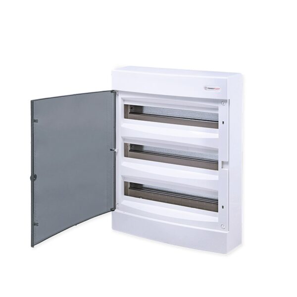 ΠΙΝΑΚΕΣ N3X18C 54 ΘΕΣΕΩΝ 3 ΣΕΙΡΩΝ ΠΛΑΣΤΙΚΟΙ ΕΠΙΤΟΙΧΟΙ ΜΕ ΔΙΑΦΑΝΗ ΠΛΑΣΤΙΚΗ ΠΟΡΤΑ ΚΑΙ ΠΛΑΣΤΙΚΟ ΠΛΑΙΣΙΟ IP40