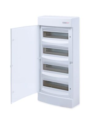 ΠΙΝΑΚΕΣ N48CW 48 ΘΕΣΕΩΝ 4 ΣΕΙΡΩΝ ΠΛΑΣΤΙΚΟΙ ΕΠΙΤΟΙΧΟΙ ΜΕ ΛΕΥΚΗ ΠΛΑΣΤΙΚΗ ΠΟΡΤΑ ΚΑΙ ΠΛΑΣΤΙΚΟ ΠΛΑΙΣΙΟ IP40