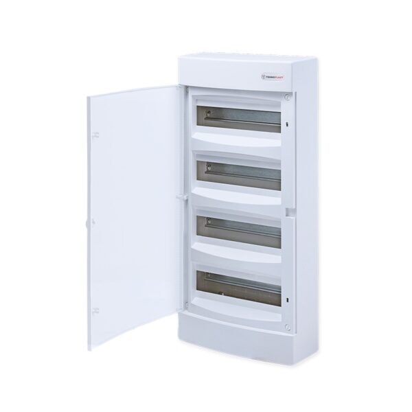 ΠΙΝΑΚΕΣ N48CW 48 ΘΕΣΕΩΝ 4 ΣΕΙΡΩΝ ΠΛΑΣΤΙΚΟΙ ΕΠΙΤΟΙΧΟΙ ΜΕ ΛΕΥΚΗ ΠΛΑΣΤΙΚΗ ΠΟΡΤΑ ΚΑΙ ΠΛΑΣΤΙΚΟ ΠΛΑΙΣΙΟ IP40