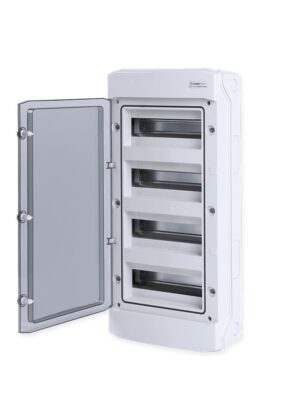 ΠΙΝΑΚΕΣ N48-D 48 ΘΕΣΕΩΝ 4 ΣΕΙΡΩΝ ΠΛΑΣΤΙΚΟΙ ΕΠΙΤΟΙΧΟΙ ΜΕ ΔΙΑΦΑΝΗ ΠΛΑΣΤΙΚΗ ΠΟΡΤΑ ΚΑΙ ΠΛΑΣΤΙΚΟ ΠΛΑΙΣΙΟ IP65