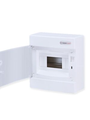 ΠΙΝΑΚΑΣ N8CW 8 ΘΕΣΕΩΝ 1 ΣΕΙΡΑ ΠΛΑΣΤΙΚΟΣ ΕΠΙΤΟΙΧΟΣ ΜΕ ΛΕΥΚΗ ΠΛΑΣΤΙΚΗ ΠΟΡΤΑ ΚΑΙ ΠΛΑΣΤΙΚΟ ΠΛΑΙΣΙΟ IP40