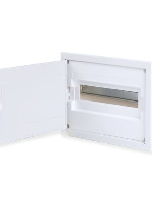 ΧΩΝΕΥΤΗ ΛΕΥΚΗ ΠΛΑΣΤΙΚΗ ΠΟΡΤΑ ΚΑΙ ΠΛΑΣΤΙΚΟ ΠΛΑΙΣΙΟ U12A 12 ΘΕΣΕΩΝ 1 ΣΕΙΡΑ IP40