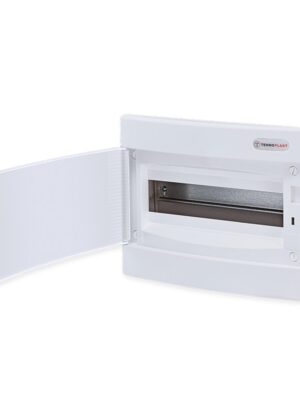 ΧΩΝΕΥΤΗ ΛΕΥΚΗ ΠΛΑΣΤΙΚΗ ΠΟΡΤΑ ΚΑΙ ΠΛΑΣΤΙΚΟ ΠΛΑΙΣΙΟ U12AW 12 ΘΕΣΕΩΝ 1 ΣΕΙΡΑ IP40