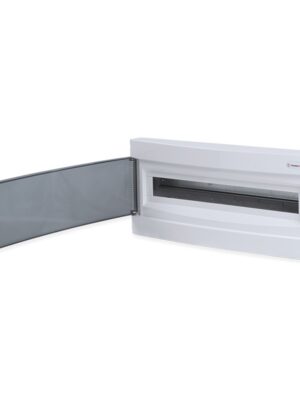 ΧΩΝΕΥΤΗ ΔΙΑΦΑΝΗ ΠΛΑΣΤΙΚΗ ΠΟΡΤΑ ΚΑΙ ΠΛΑΣΤΙΚΟ ΠΛΑΙΣΙΟ U1Χ24-C 24 ΘΕΣΕΩΝ 1 ΣΕΙΡΑ IP40