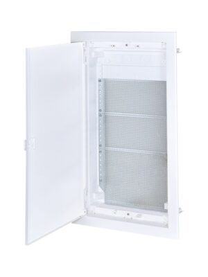 ΧΩΝΕΥΤΗ ΛΕΥΚΗ ΠΛΑΣΤΙΚΗ ΠΟΡΤΑ ΚΑΙ ΠΛΑΣΤΙΚΟ ΠΛΑΙΣΙΟ U36F ΓΙΑ ΣΥΣΚΕΥΕΣ ΠΟΛΥΜΕΣΩΝ ΚΑΙ ΤΗΛΕΠΙΚΟΙΝΩΝΙΩΝ IP30