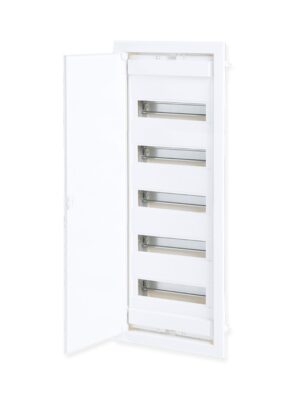 ΧΩΝΕΥΤΗ ΛΕΥΚΗ ΜΕΤΑΛΛΙΚΗ ΠΟΡΤΑ ΚΑΙ ΜΕΤΑΛΛΙΚΟ ΠΛΑΙΣΙΟ U60ES 70 ΘΕΣΕΩΝ 5 ΣΕΙΡΩΝ IP40