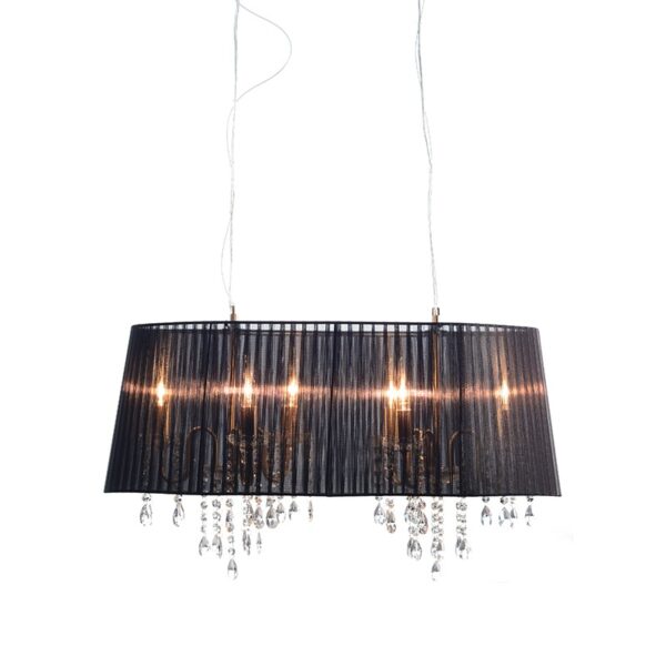 NETTO ΦΩΤΙΣΤΙΚΟ ΚΡΕΜΑΣΤΟ ΜΑΥΡΟ ΜΕΤΑΛΛΙΚΟ ΣΥΜΒΑΤΙΚΟ 6ΧΕ14 IP20 800Χ1200mm