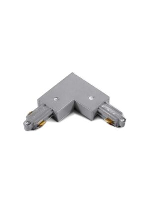 ΣΥΝΔΕΣΜΟΣ 90° ΓΩΝΙΑΚΟΣ ΡΑΓΑΣ 2 ΚΑΛΩΔΙΩΝ ΓΚΡΙ