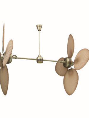 ΑΝΕΜΙΣΤΗΡΑΣ ΟΡΟΦΗΣ ΔΙΠΛΟΣ ΧΑΛΚΙΝΟ ΜΟΤΕΡ ΜΠΕΖ ΜΕ 8 ΠΤΕΡΥΓΙΑ PC Φ1300mm