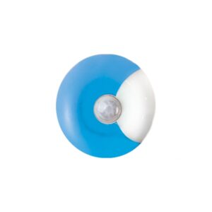 NETTO ΛΑΜΠΑΚΙ ΝΥΧΤΟΣ ΕΠΙΤΟΙΧΟ ΜΠΛΕ ΠΛΑΣΤΙΚΟ LED 0,4W 6000K IP20 80X80X40MM