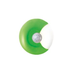 NETTO ΛΑΜΠΑΚΙ ΝΥΧΤΟΣ ΕΠΙΤΟΙΧΟ ΠΡΑΣΙΝΟ ΠΛΑΣΤΙΚΟ LED 0,4W 6000K IP20 80X80X40MM