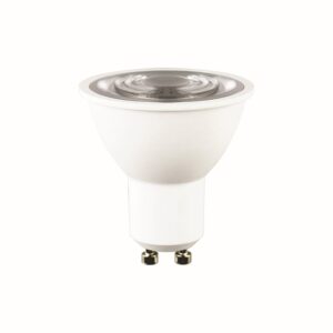 LED COB 5W 3000K 230V AC 480LM RA80 30000HRS 10° 1xGU10