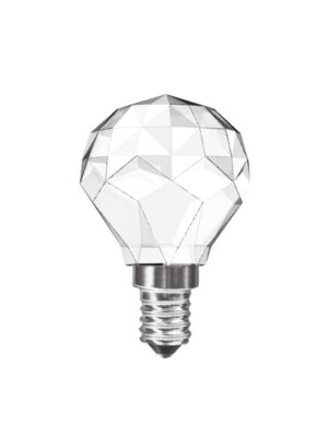 LED COB E14 G45 3W 4000K 230V AC 320LM RA80 25000H 360° CRYSTAL