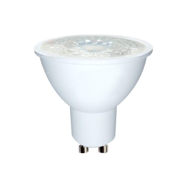 LED SMD 7W 6000K 230V AC 620LM RA80 30000HRS 38° 1xGU10