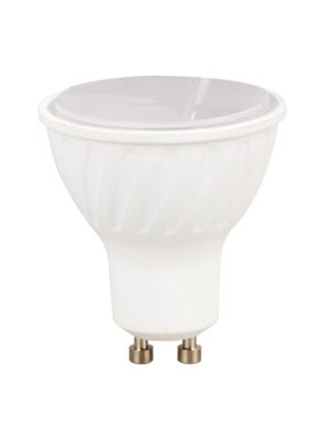 LED SMD DIM 7W 6000K 230V AC 555LM RA80 30000HRS 105° 1xGU10