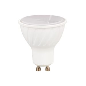 LED SMD DIM 7W 3000K 230V AC 530LM RA80 30000HRS 105° 1xGU10