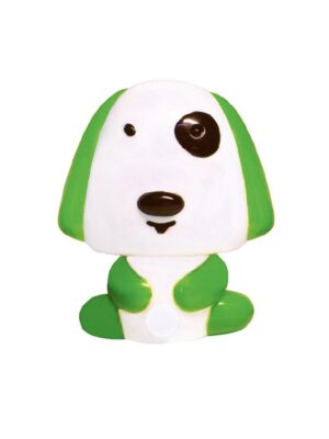 LED ΛΑΜΠΑΚΙ ΝΥΧΤΟΣ 0,4W 6000Κ ΣΚΥΛΑΚ ΠΡΑΣΙΝΟ ΜΕ ΔΙΑΚΟΠΤ 230V