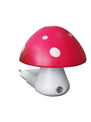 ΛΑΜΠΑΚΙ ΝΥΚΤΟΣ LED ΡΟΖ ΜΑΝΙΤΑΡΑΚΙ ΜΕΡΑΣ-ΝΥΧΤΑΣ 0,4W 6400Κ