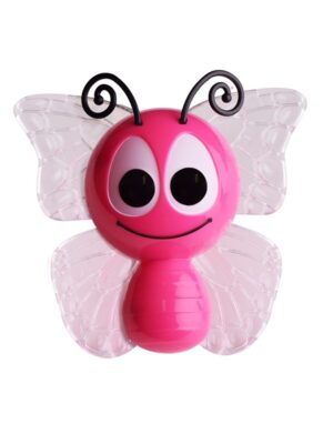 ΛΑΜΠΑΚΙ ΝΥΚΤΟΣ LED ΡΟΖ ΠΕΤΑΛΟΥΔΑ ΜΕΡΑΣ-ΝΥΧΤΑΣ 1W RGB 230V