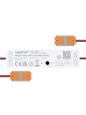 LED CONTROLLER, MINI SINGLE COLOR 2,4GHz (BARE WIRE)