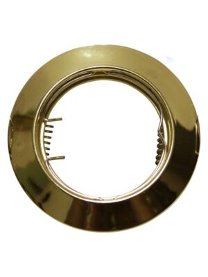 ΣΠΟΤ ΧΩΝΕΥΤΟ ΣΤΡΟΓΓΥΛΟ ΧΡΥΣΟ ΣΥΜΒΑΤΙΚΟ 1xGU10 IP20 Φ75mm