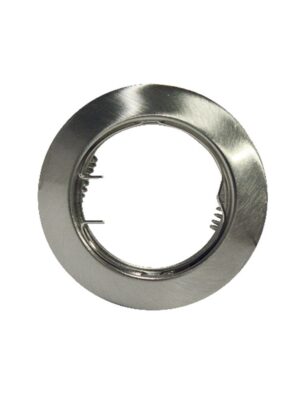 ΣΠΟΤ ΧΩΝΕΥΤΟ ΣΤΡΟΓΓΥΛΟ ΝΙΚΕΛ ΜΑΤ ΣΥΜΒΑΤΙΚΟ 1xGU10 IP20 Φ75mm