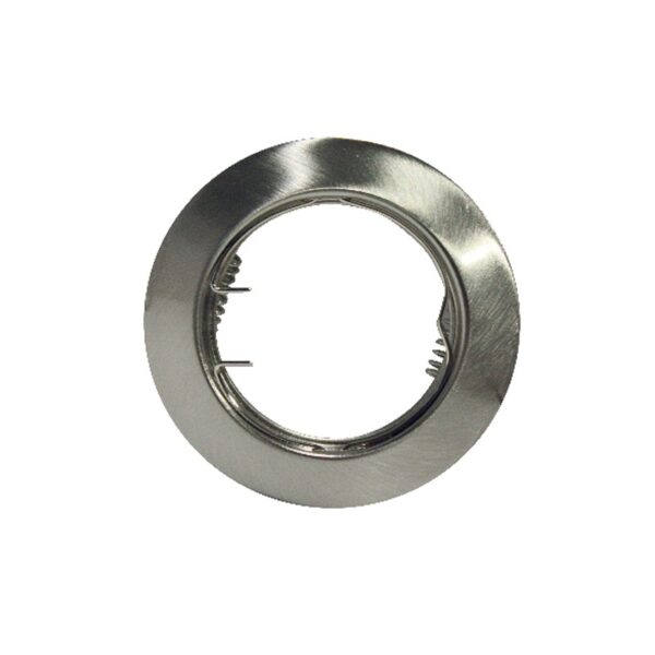 ΣΠΟΤ ΧΩΝΕΥΤΟ ΣΤΡΟΓΓΥΛΟ ΝΙΚΕΛ ΜΑΤ ΣΥΜΒΑΤΙΚΟ 1xGU10 IP20 Φ75mm