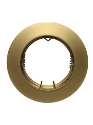 ΣΠΟΤ ΧΩΝΕΥΤΟ ΣΤΡΟΓΓΥΛΟ ΧΡΥΣΟ ΠΕΡΛΕ ΣΥΜΒΑΤΙΚΟ 1xGU10 IP20 Φ75mm