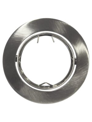 ΣΠΟΤ ΧΩΝΕΥΤΟ ΚΙΝΗΤΟ ΣΤΡΟΓΓΥΛΟ ΝΙΚΕΛ ΜΑΤ ΣΥΜΒΑΤΙΚΟ 1xGU10 IP20 Φ81mm