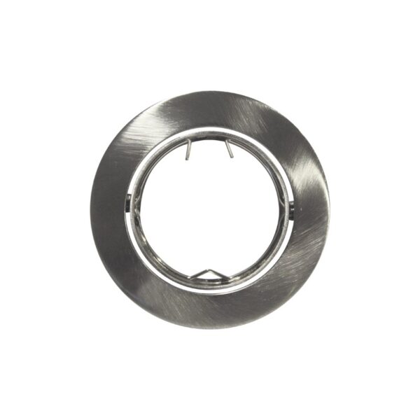 ΣΠΟΤ ΧΩΝΕΥΤΟ ΚΙΝΗΤΟ ΣΤΡΟΓΓΥΛΟ ΝΙΚΕΛ ΜΑΤ ΣΥΜΒΑΤΙΚΟ 1xGU10 IP20 Φ81mm