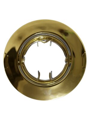 ΣΠΟΤ ΧΩΝΕΥΤΟ ΚΙΝΗΤΟ ΣΤΡΟΓΓΥΛΟ ΑΤΣΑΛΙ ΧΡΥΣΟ ΣΥΜΒΑΤΙΚΟ 1xG4 IP20 Φ64mm