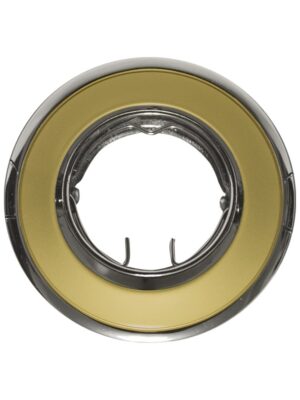 ΣΠΟΤ ΧΩΝΕΥΤΟ ΚΙΝΗΤΟ ΣΤΡΟΓΓΥΛΟ ΑΤΣΑΛΙ ΧΡΥΣΟ & ΑΣΗΜΙ ΠΕΡΛΕ ΣΥΜΒΑΤΙΚΟ 1xG4 IP20 Φ64mm