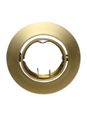 ΣΠΟΤ ΧΩΝΕΥΤΟ ΚΙΝΗΤΟ ΣΤΡΟΓΓΥΛΟ ΑΤΣΑΛΙ ΧΡΥΣΟ ΠΕΡΛΕ ΣΥΜΒΑΤΙΚΟ 1xG4 IP20 Φ64mm