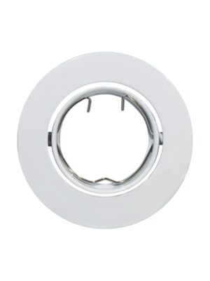 ΣΠΟΤ ΧΩΝΕΥΤΟ ΚΙΝΗΤΟ ΣΤΡΟΓΓΥΛΟ ΑΤΣΑΛΙ ΛΕΥΚΟ ΣΥΜΒΑΤΙΚΟ 1xG4 IP20 Φ64mm