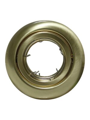 ΣΠΟΤ ΧΩΝΕΥΤΟ ΚΙΝΗΤΟ ΣΤΡΟΓΓΥΛΟ ΑΤΣΑΛΙ ΜΠΡΟΝΖΕ ΣΥΜΒΑΤΙΚΟ 1xGU10 IP20 Φ103mm