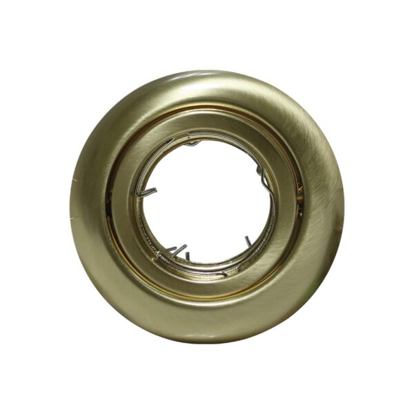 ΣΠΟΤ ΧΩΝΕΥΤΟ ΚΙΝΗΤΟ ΣΤΡΟΓΓΥΛΟ ΑΤΣΑΛΙ ΜΠΡΟΝΖΕ ΣΥΜΒΑΤΙΚΟ 1xGU10 IP20 Φ103mm